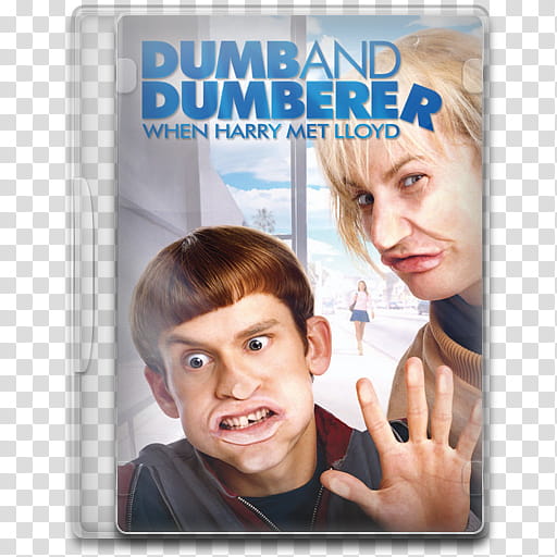 Movie Icon Mega , Dumb and Dumberer, When Harry Met Lloyd, Dumb And Dumberer When Harry Met Lloyd DVD case transparent background PNG clipart