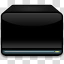 Darkness icon, HardDrive, black file folder transparent background PNG clipart