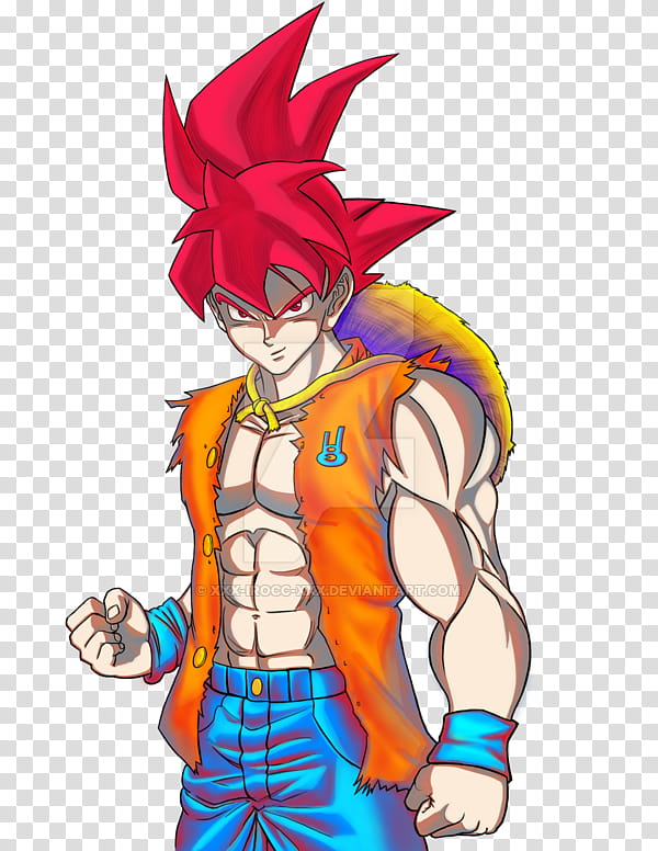 SSG Goku X One Piece DX transparent background PNG clipart