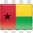 All in One Country Flag Icon, Guinea-Bissau-Flag- transparent background PNG clipart
