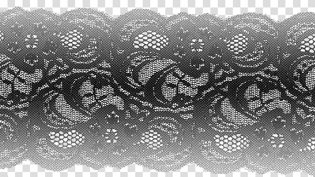 Lace Screentone , black lace transparent background PNG clipart