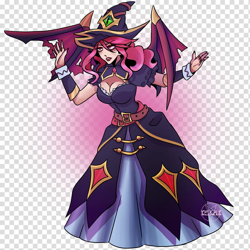 LOL Witch Morgana transparent background PNG clipart