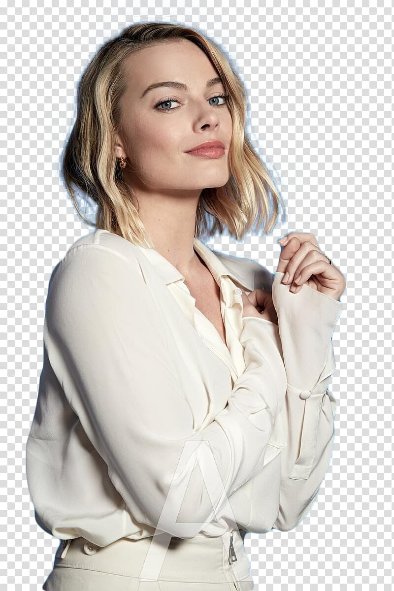 ft Margot Robbie transparent background PNG clipart