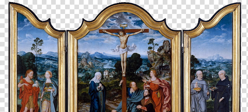Painting, Metropolitan Museum Of Art, Crucifixion With A Donor, Triptych, Early Netherlandish Painting, Artist, Altarpiece, Diptych transparent background PNG clipart