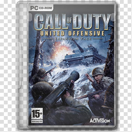 Game Icons , Call of Duty United Offensive transparent background PNG clipart