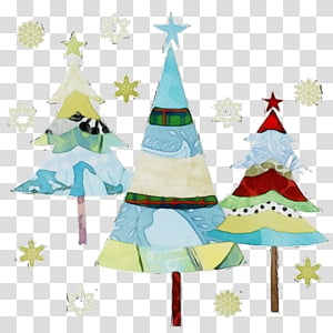 Christmas tree, Watercolor, Paint, Wet Ink, Oregon Pine, Christmas Decoration, Colorado Spruce, Christmas 
 transparent background PNG clipart thumbnail