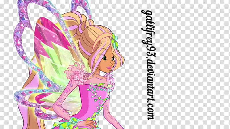 The Winx Club Flora Tynix transparent background PNG clipart