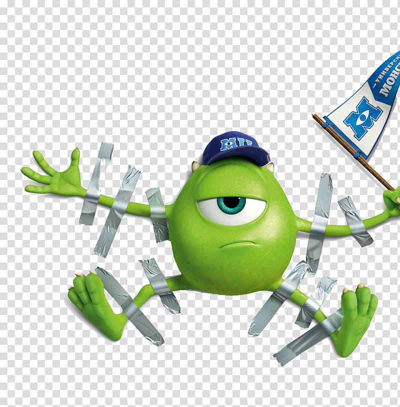 Mike Wazowski transparent background PNG clipart