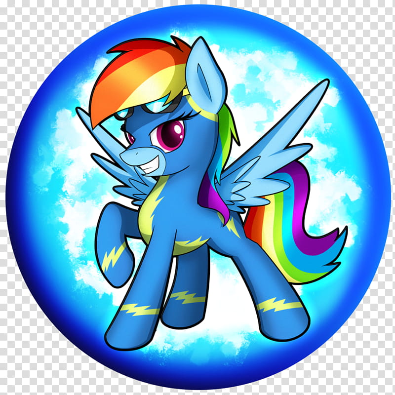 Rainbow Dash Wonderbolt Orb transparent background PNG clipart