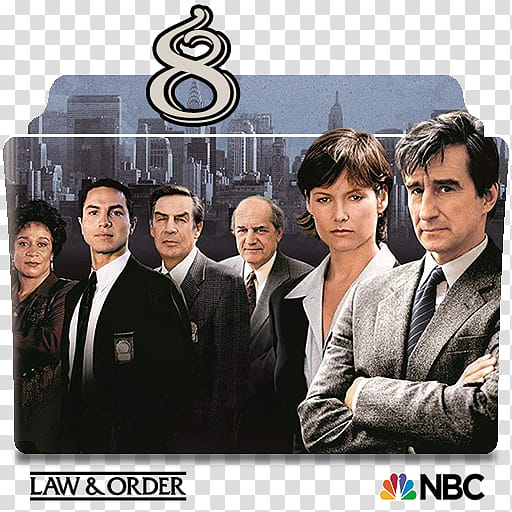 Law and Order TOS series and season folder icons, Law & Order TOS S ( transparent background PNG clipart