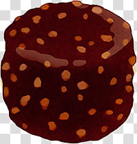 Watchers, round chocolate cake transparent background PNG clipart