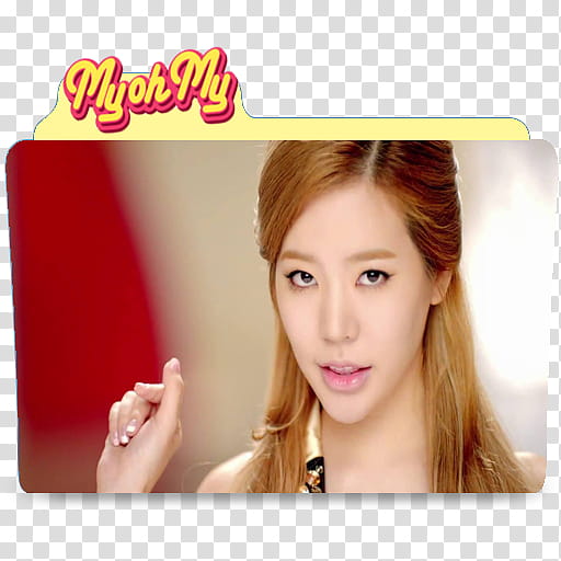 SNSD My Oh My Folder Icon and , snsd my oh my sunny transparent background PNG clipart