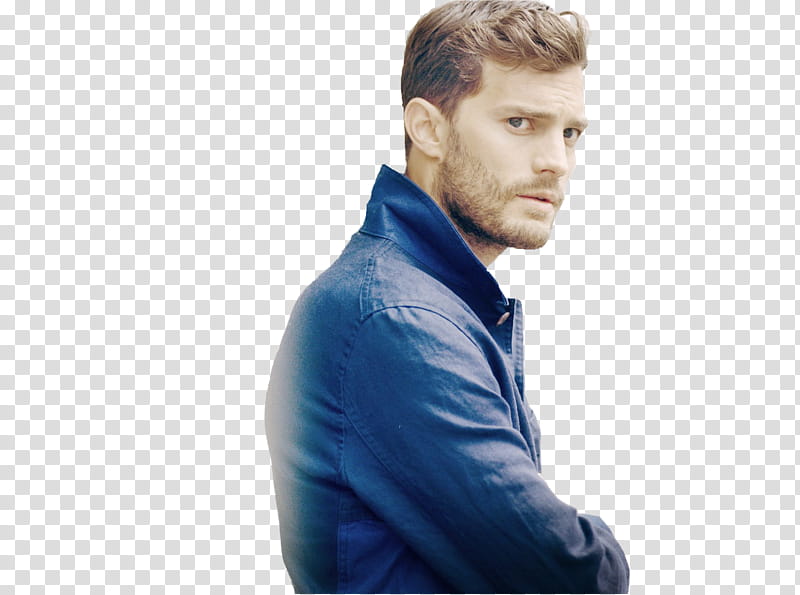 Jamie Dornan, man facing sideways transparent background PNG clipart