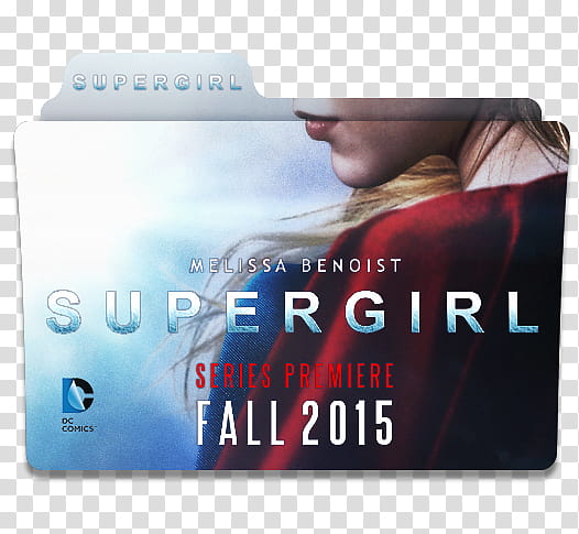 Supergirl Serie Folders, Super Girl folder icon transparent background PNG clipart