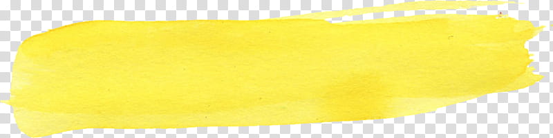 yellow paint brush stroke transparent background PNG clipart