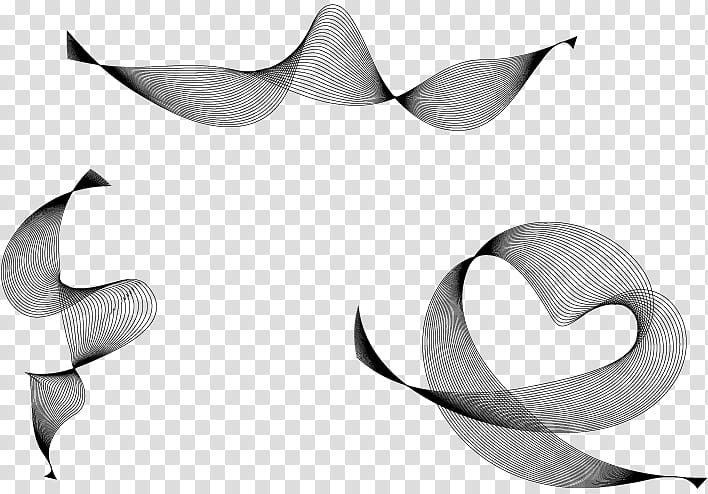Spiro, three D lines borders transparent background PNG clipart