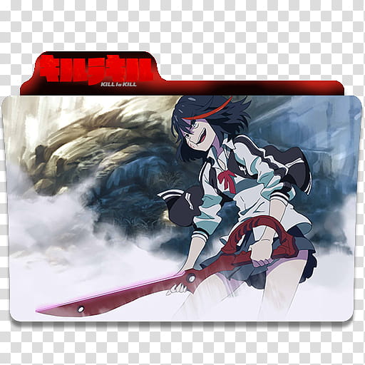 Anime Icon Pack  Fall Part , Kill La Kill  transparent background PNG clipart