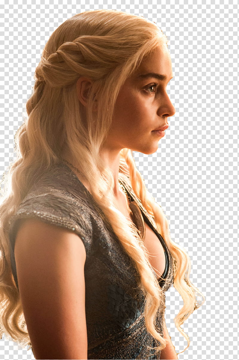 K Watchers Part Two, Emilia Clarke facing side view transparent background PNG clipart