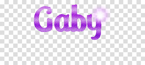 Texto para Gaby transparent background PNG clipart