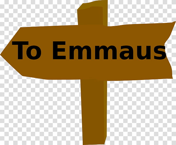 Road, Emmaus, Road To Emmaus Appearance, Logo, Sign, Yellow, Text, Line transparent background PNG clipart