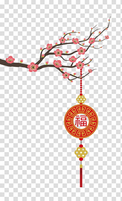 Chinese New Year Ornament, Festival, Poster, Drawing, Encapsulated PostScript, Plum Blossom, Lantern, Cartoon transparent background PNG clipart