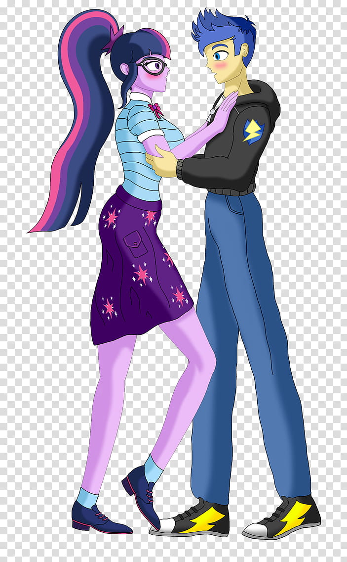 Commission: Sci-Twi and Flash transparent background PNG clipart