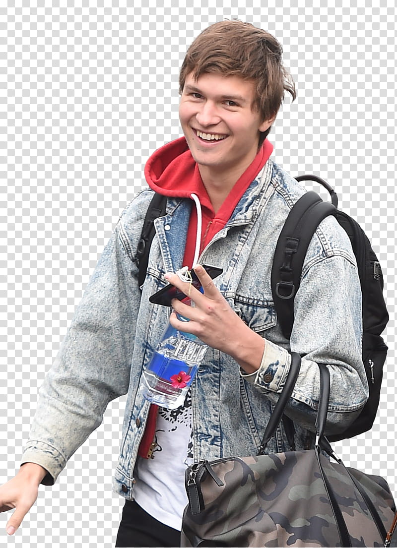 Ansel Elgort transparent background PNG clipart