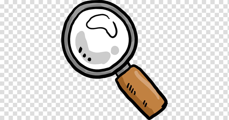 Magnifying Glass, Tagged, Video, Hashtag, Music, Smile transparent background PNG clipart
