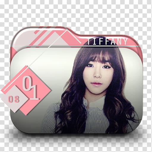 SNSD  Season Greetings Folder Icon , SGTiffany_ transparent background PNG clipart