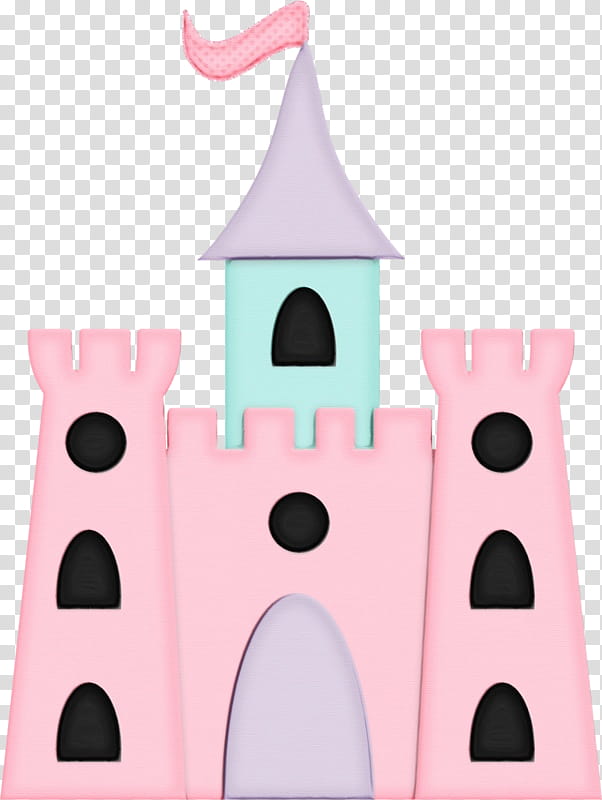 Cartoon Castle, Watercolor, Paint, Wet Ink, Drawing, Fairy Tale, Silhouette, Painting transparent background PNG clipart