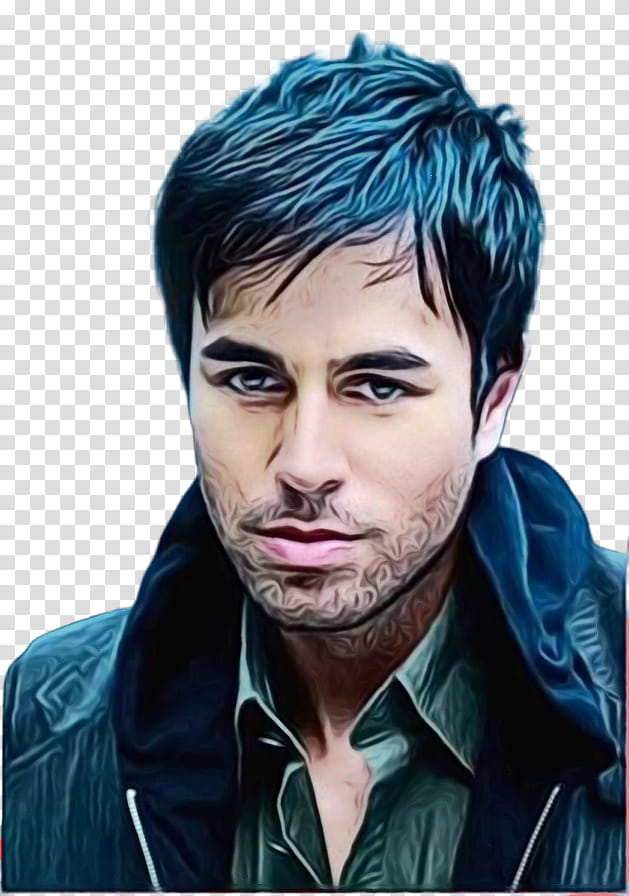 Moustache, Enrique Iglesias, Hair Coloring, Head Hair, Hairstyle, Spanish Language, Face, Sweater transparent background PNG clipart