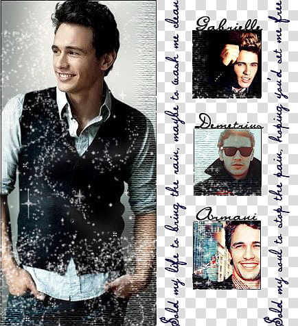 Gabe Armani, James Franco transparent background PNG clipart