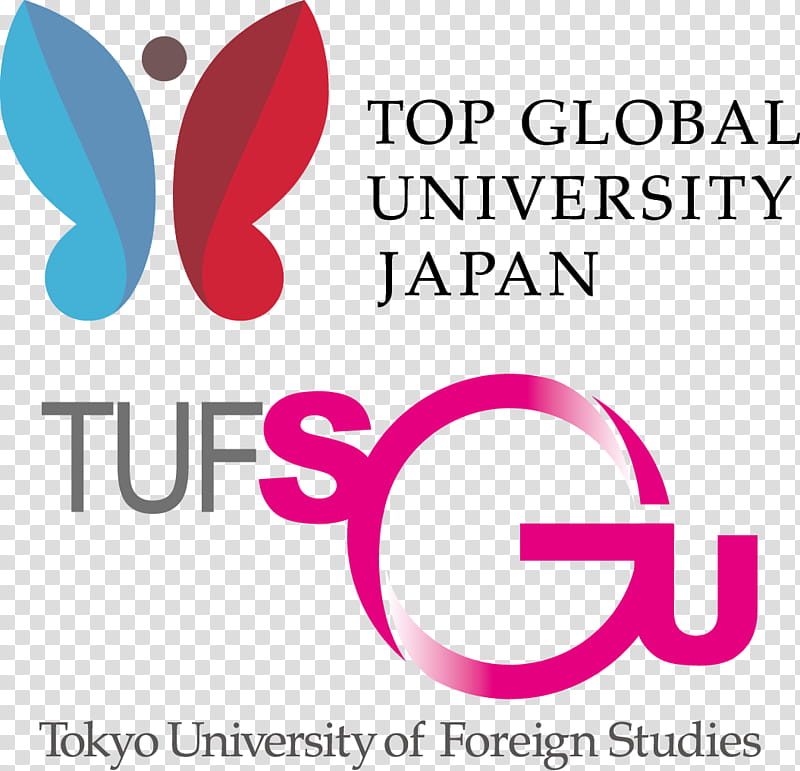 Text, Tokyo University Of Foreign Studies, Top Global University Project, Science, Pink M, Asia, Logo, Magenta transparent background PNG clipart
