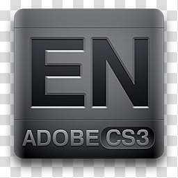 CS Magneto Icons, Encore, gray EN Adobe CS logo transparent background PNG clipart