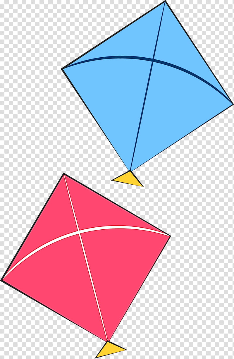 line triangle triangle slope, Makar Sankranti, Magha, Mela, Maghi, Bhogi, Kite, Watercolor transparent background PNG clipart