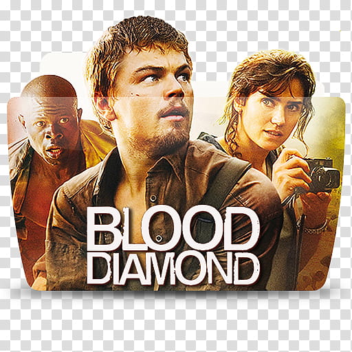 Colorflow Movie Folder Icon Blood Diamond  , blooddiamond transparent background PNG clipart