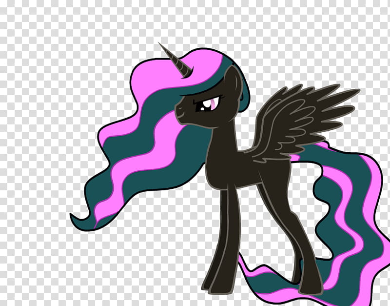 Dark Princess Celestia transparent background PNG clipart