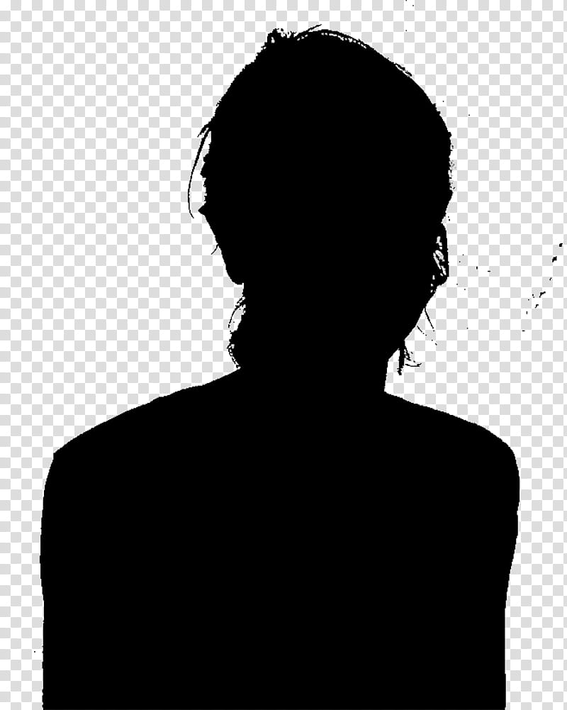 Hair, Silhouette, Portrait, Female, Ni, Black, Neck, Head transparent background PNG clipart
