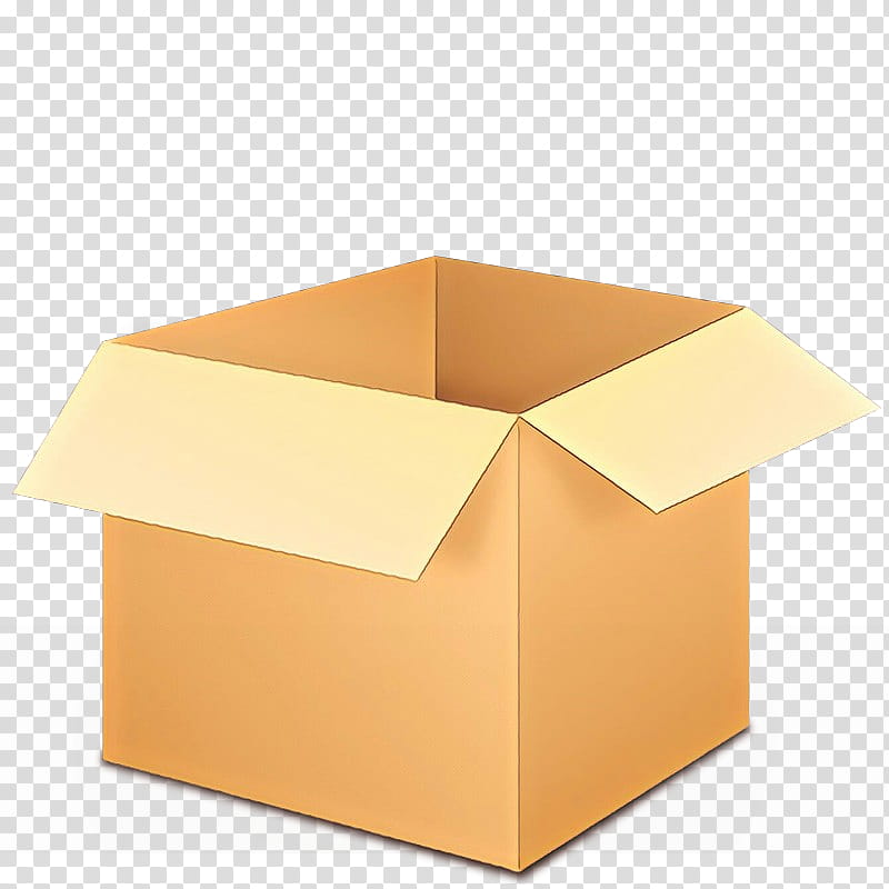 Orange, Cartoon, Box, Shipping Box, Carton, Yellow, Packaging And