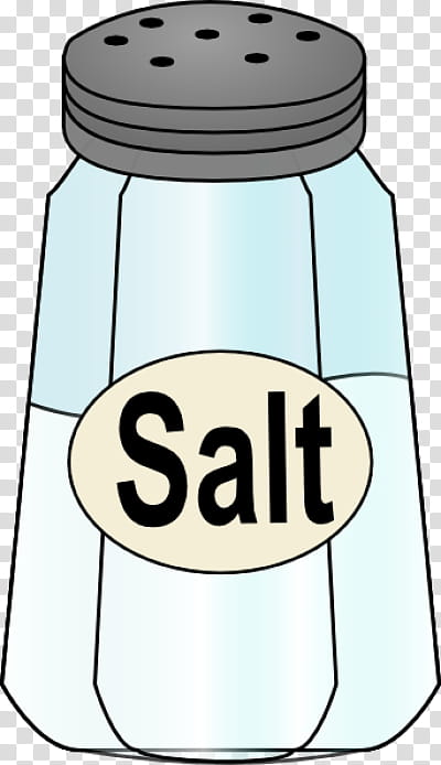 Water Bottle Drawing, Salt, Food, Iodised Salt, Cartoon, Thyroid, Salt Pepper Shakers, Sea Salt transparent background PNG clipart