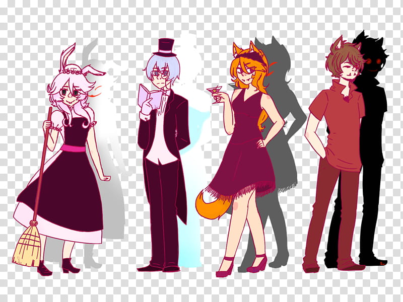 Human! Dreaming Mary characters (spoilers i guess) transparent background PNG clipart