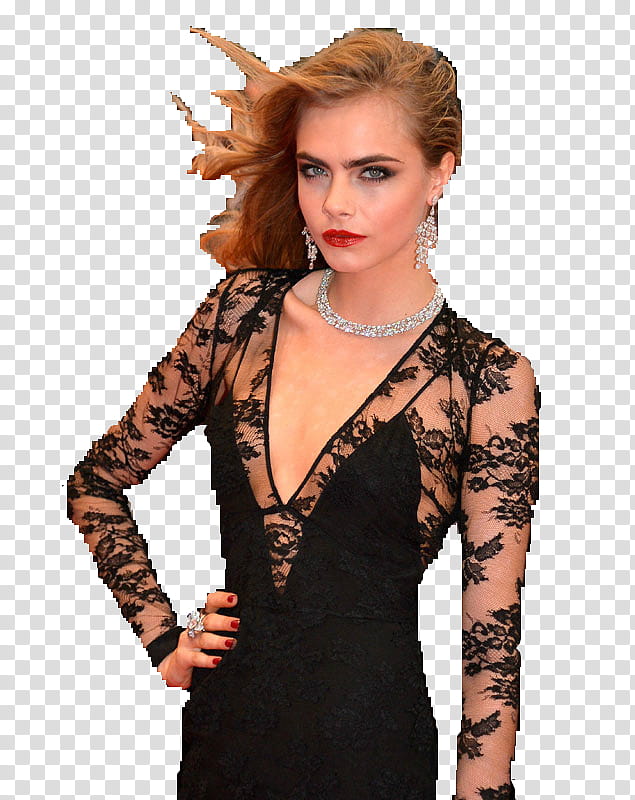 Cara Delevigne transparent background PNG clipart