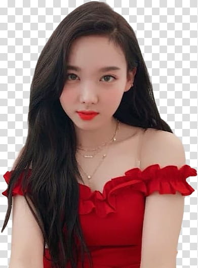 Nayeon TWICE , woman's face transparent background PNG clipart