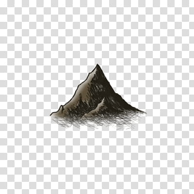 RPG Map Element Mods , brown and black mountain illustration transparent background PNG clipart