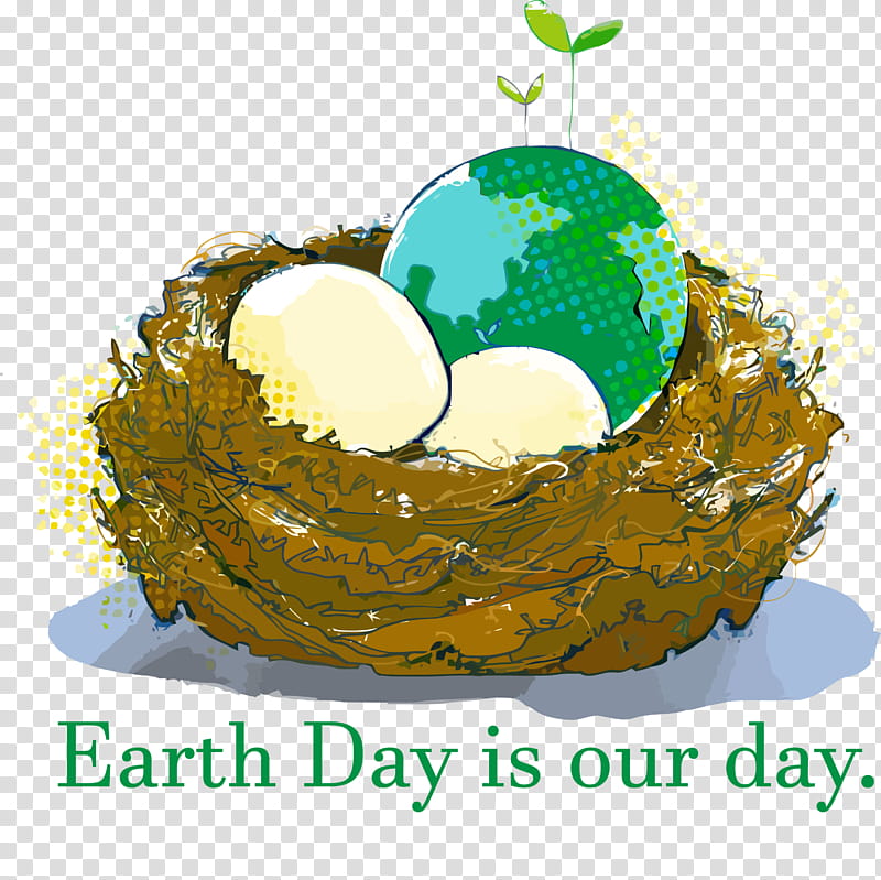 Earth Day Green Eco, World, Planet, Bird Nest transparent background PNG clipart