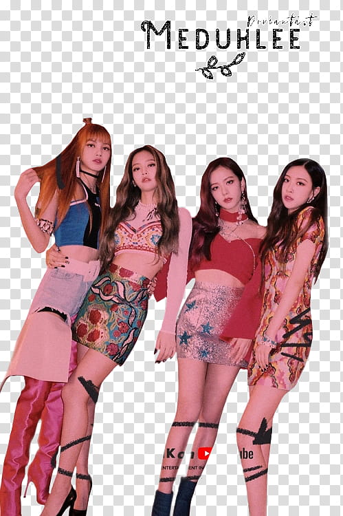 BLACKPINK YOUTUBE VIEWS MILESTONE, Blackpink KPOP girl group transparent background PNG clipart