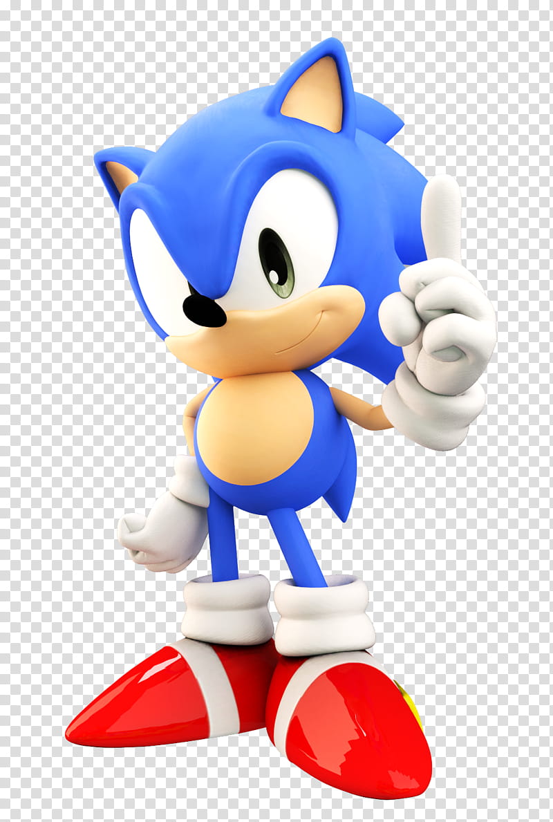 Sonic The Hedgehog  Pose Classic Upgrated, Sonic the Hedgehog transparent background PNG clipart