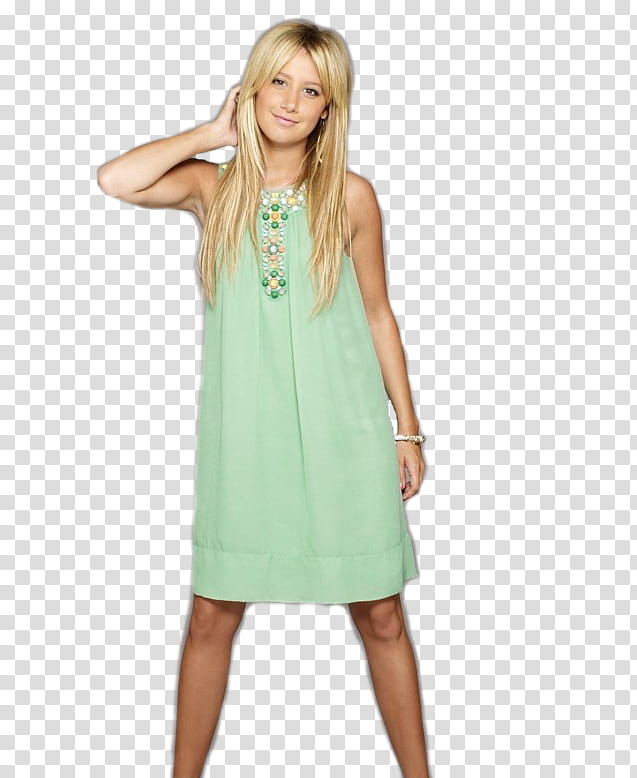 Ashley Tisdale, Ashley Tisdale standing while smiling transparent background PNG clipart