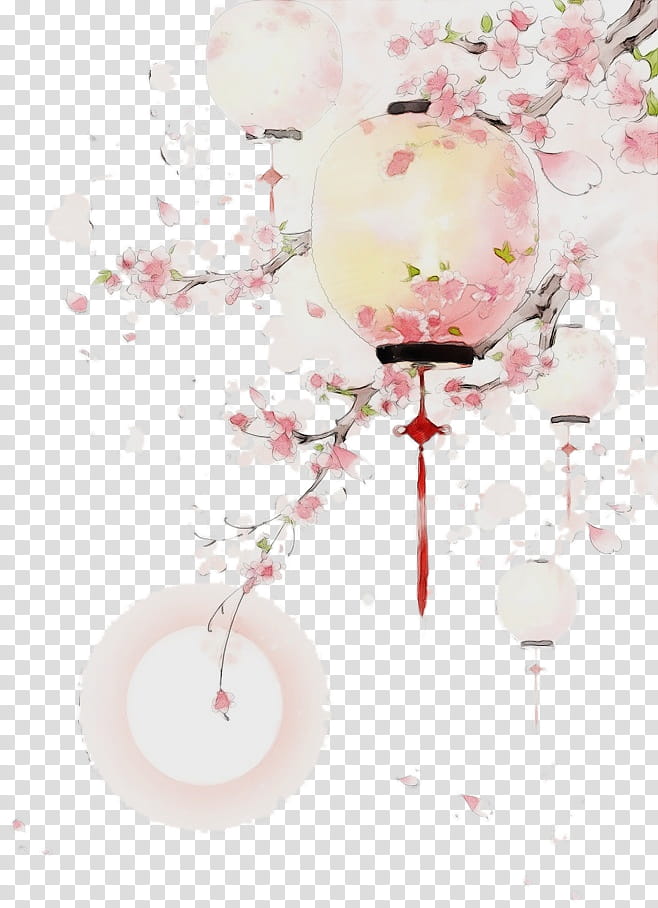 Cherry Blossom, Watercolor, Paint, Wet Ink, Chinese Art, Japanese Art, Painting, Watercolor Painting transparent background PNG clipart