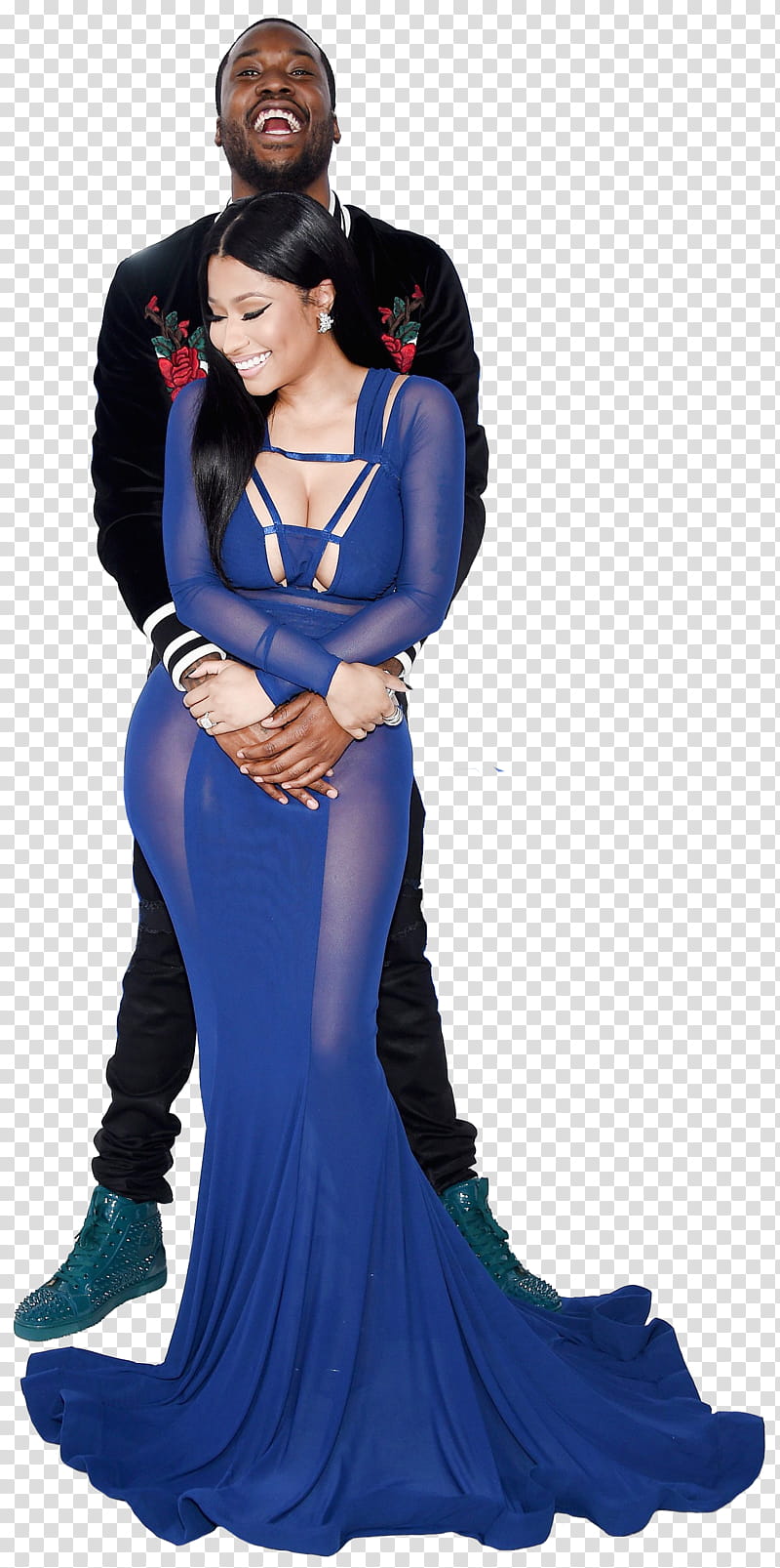 Nicki Minaj and Meek Mill transparent background PNG clipart